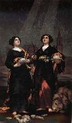 Francisco Goya Saints Justa and Rufina oil painting on canvas